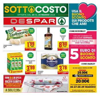 Volantino Despar - 20/5/2024 - 25/5/2024.