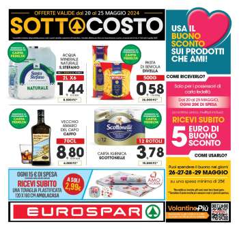 Volantino Eurospar - 20/5/2024 - 25/5/2024.