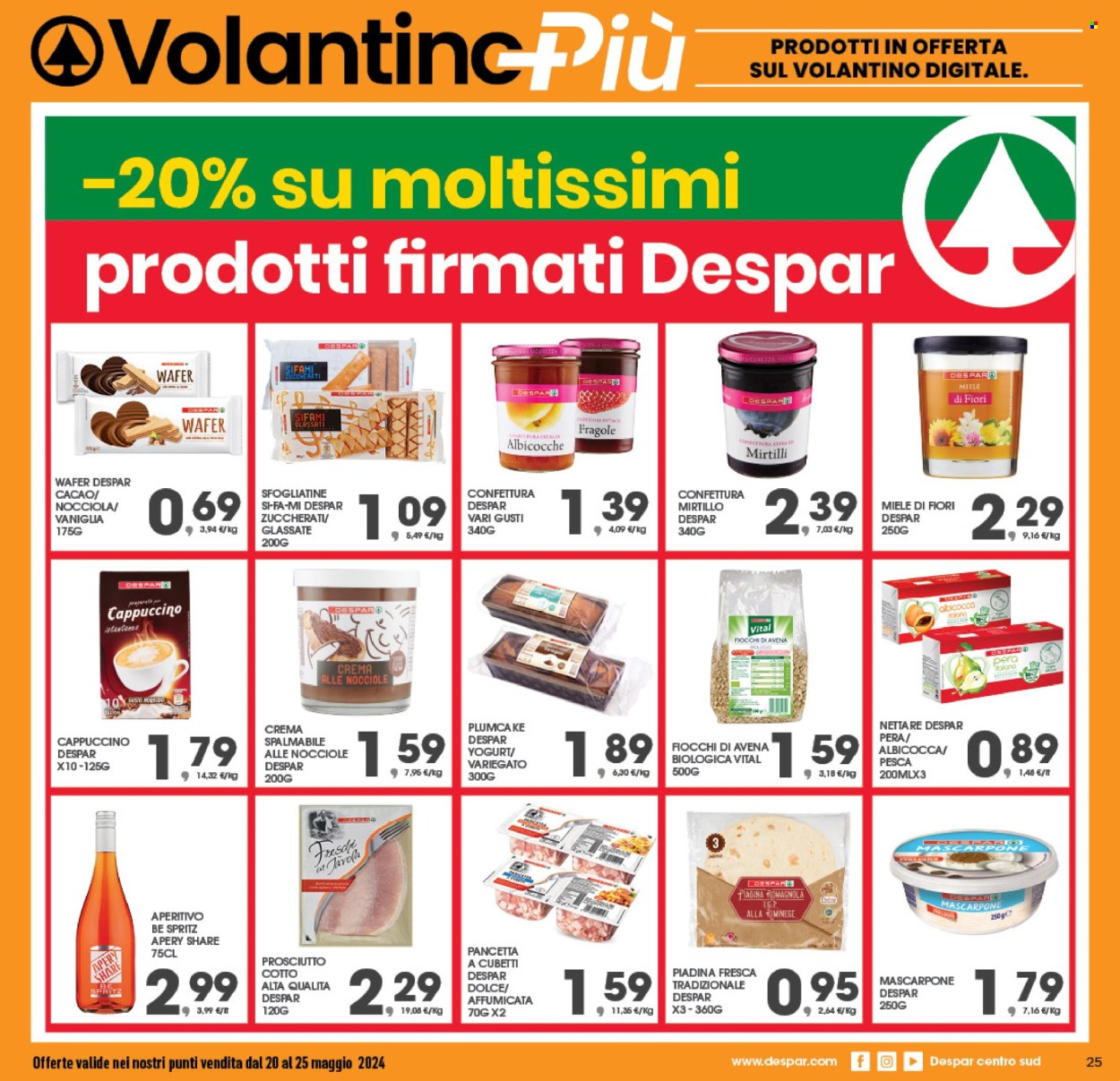 Volantino Eurospar - 20/5/2024 - 25/5/2024. Pagina 25