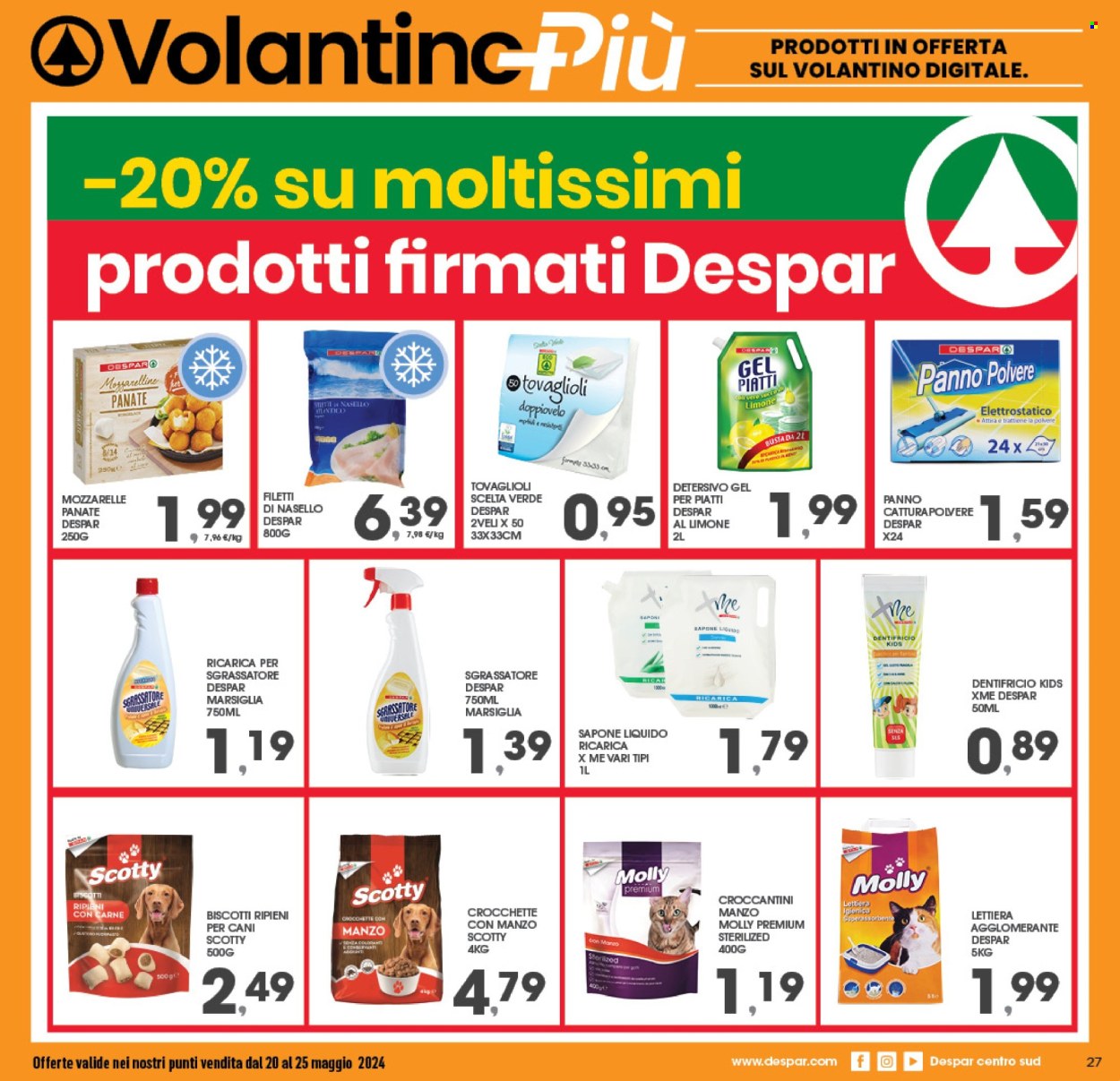 Volantino Eurospar - 20/5/2024 - 25/5/2024. Pagina 27
