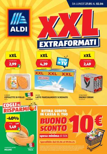 Volantino Aldi - 27/5/2024 - 2/6/2024.