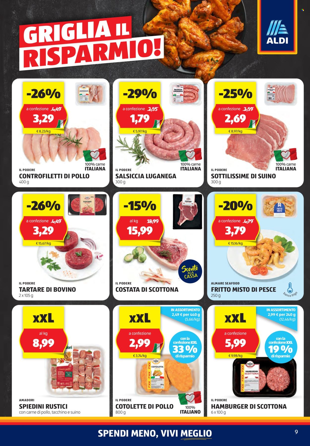 Volantino Aldi - 27/5/2024 - 2/6/2024. Pagina 9