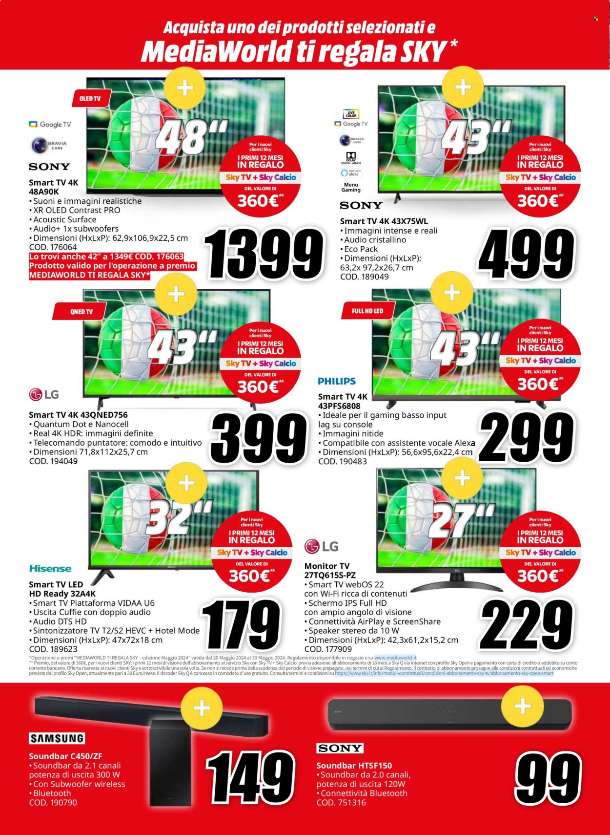 Volantino MediaWorld - 20/5/2024 - 30/5/2024. Pagina 6