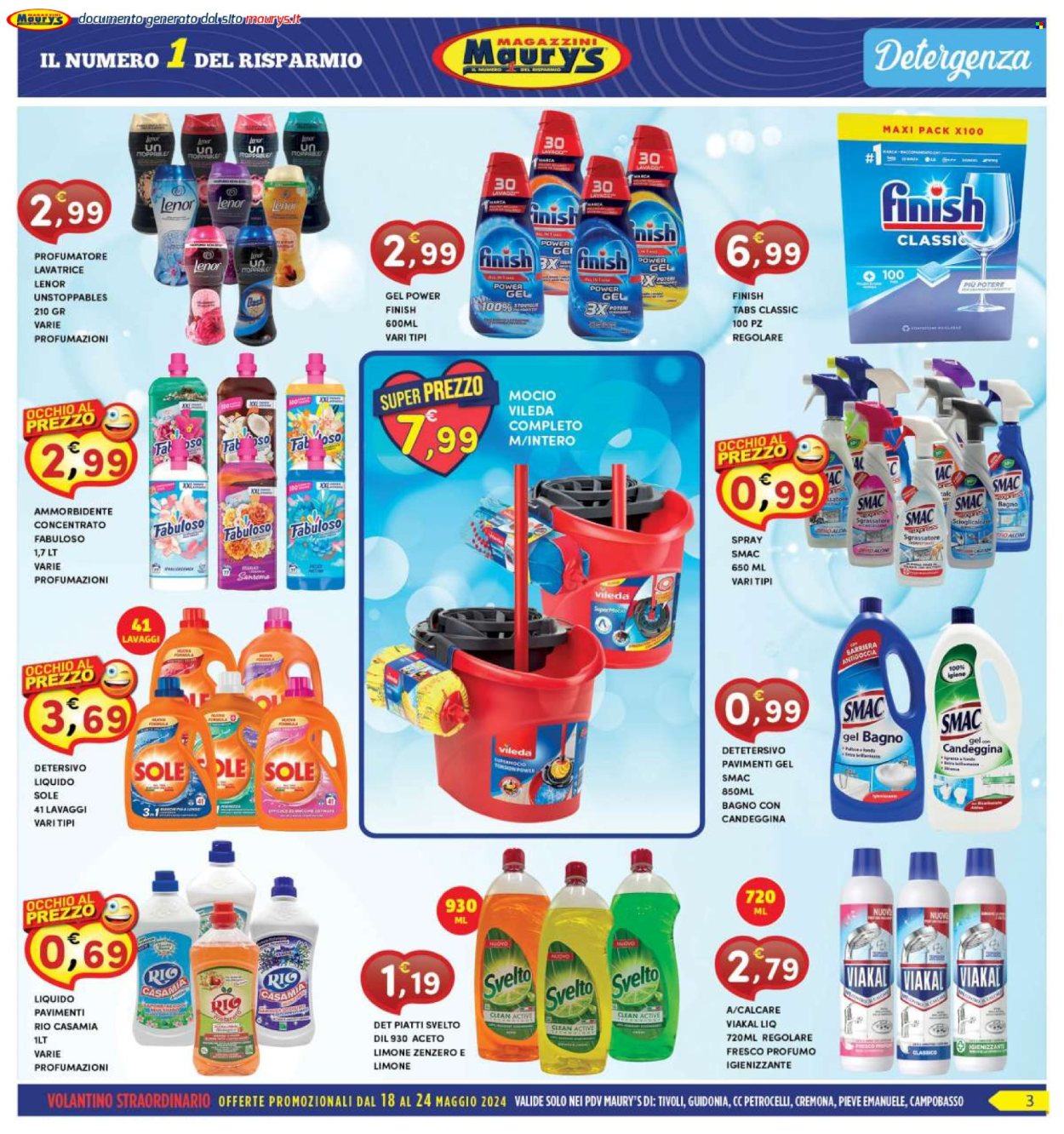 Volantino Maury's - 18/5/2024 - 24/5/2024. Pagina 3