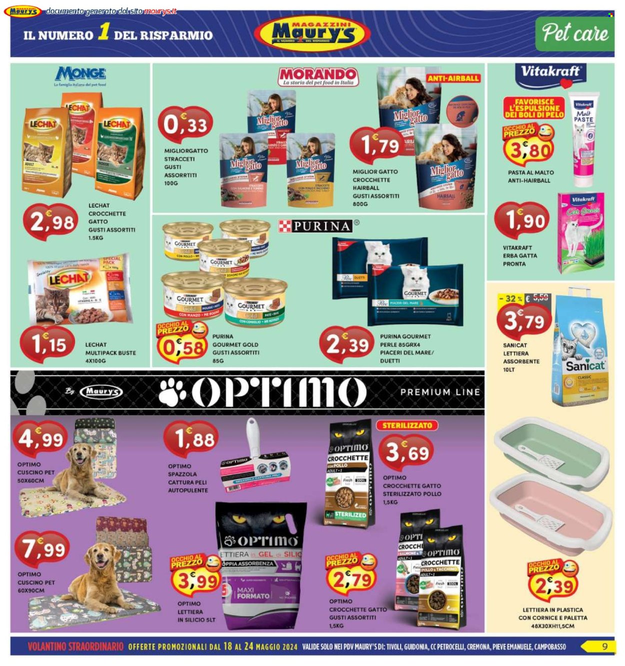 Volantino Maury's - 18/5/2024 - 24/5/2024. Pagina 9