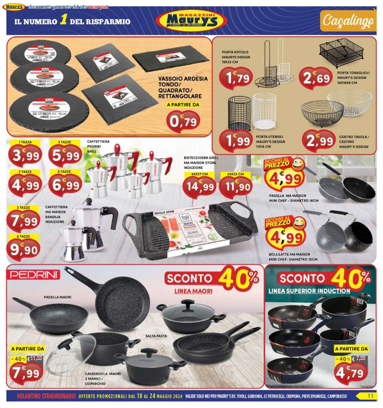 Volantino Maury's - 18/5/2024 - 24/5/2024. Pagina 11