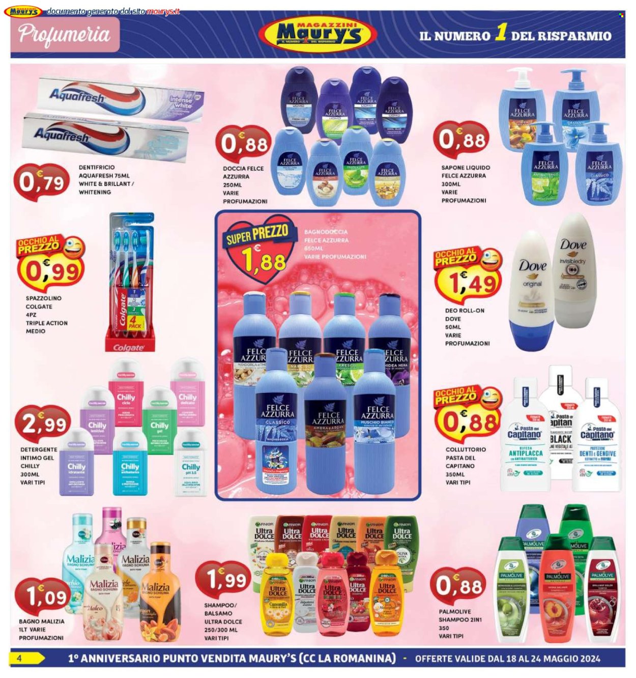 Volantino Maury's - 18/5/2024 - 24/5/2024. Pagina 4
