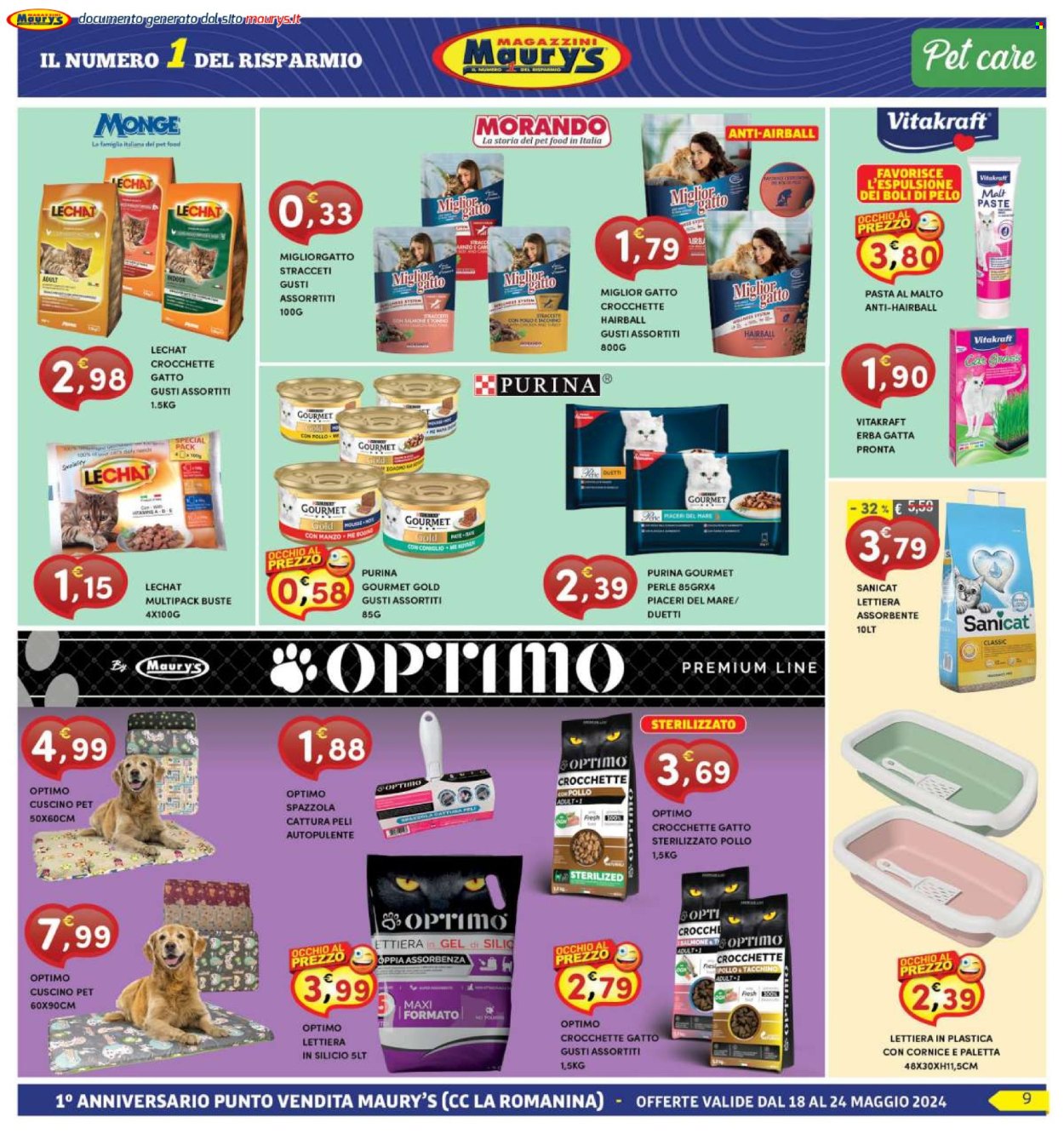 Volantino Maury's - 18/5/2024 - 24/5/2024. Pagina 9