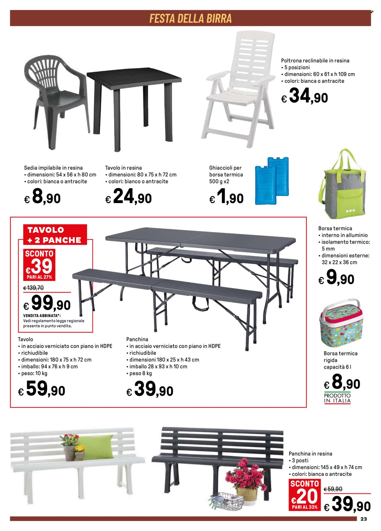 Volantino Iper, La grande i - 20/5/2024 - 9/6/2024. Pagina 23