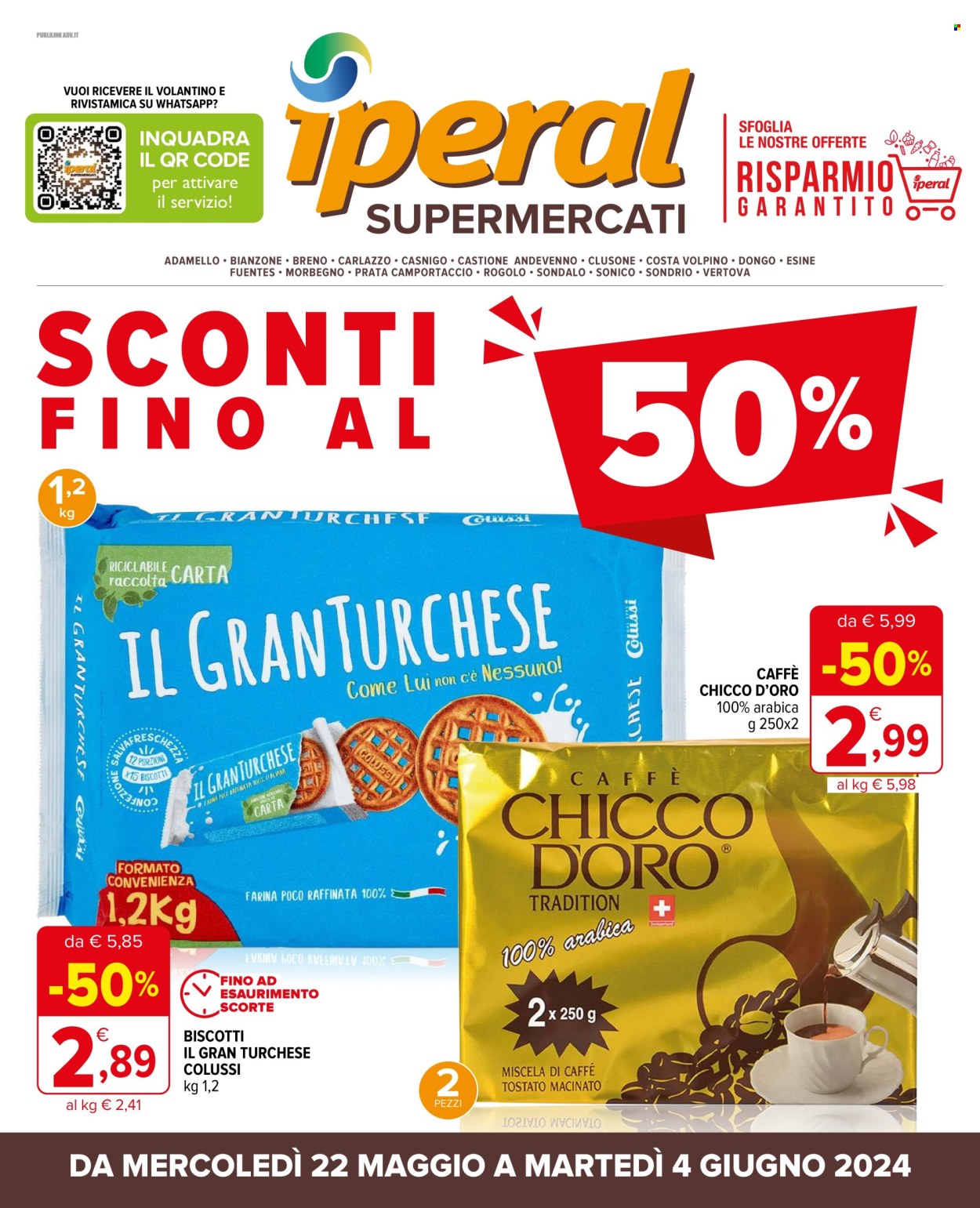 Volantino Iperal - 22/5/2024 - 4/6/2024. Pagina 1
