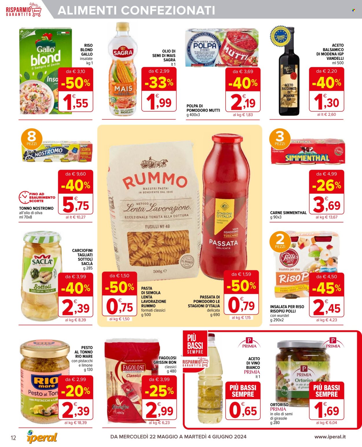 Volantino Iperal - 22/5/2024 - 4/6/2024. Pagina 12