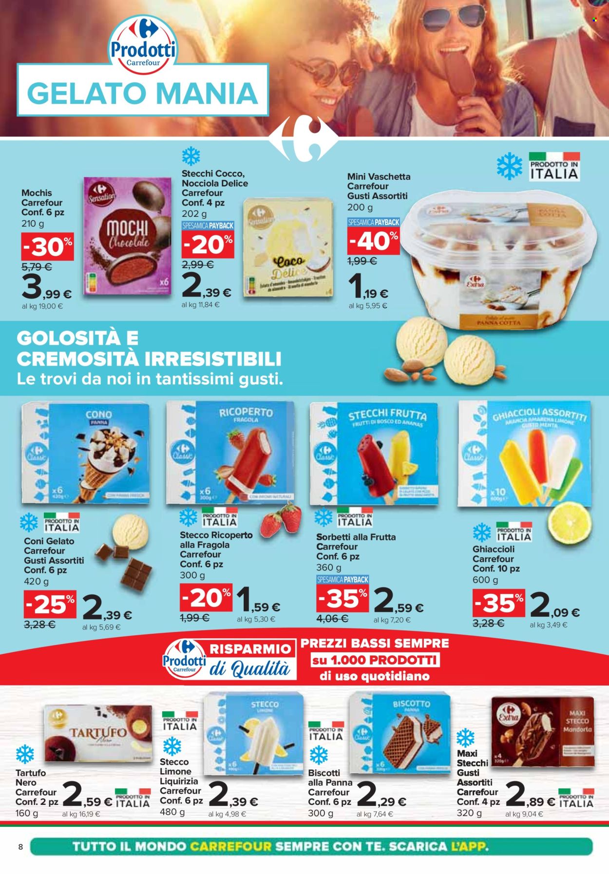 Volantino Carrefour - 24/5/2024 - 9/6/2024. Pagina 8