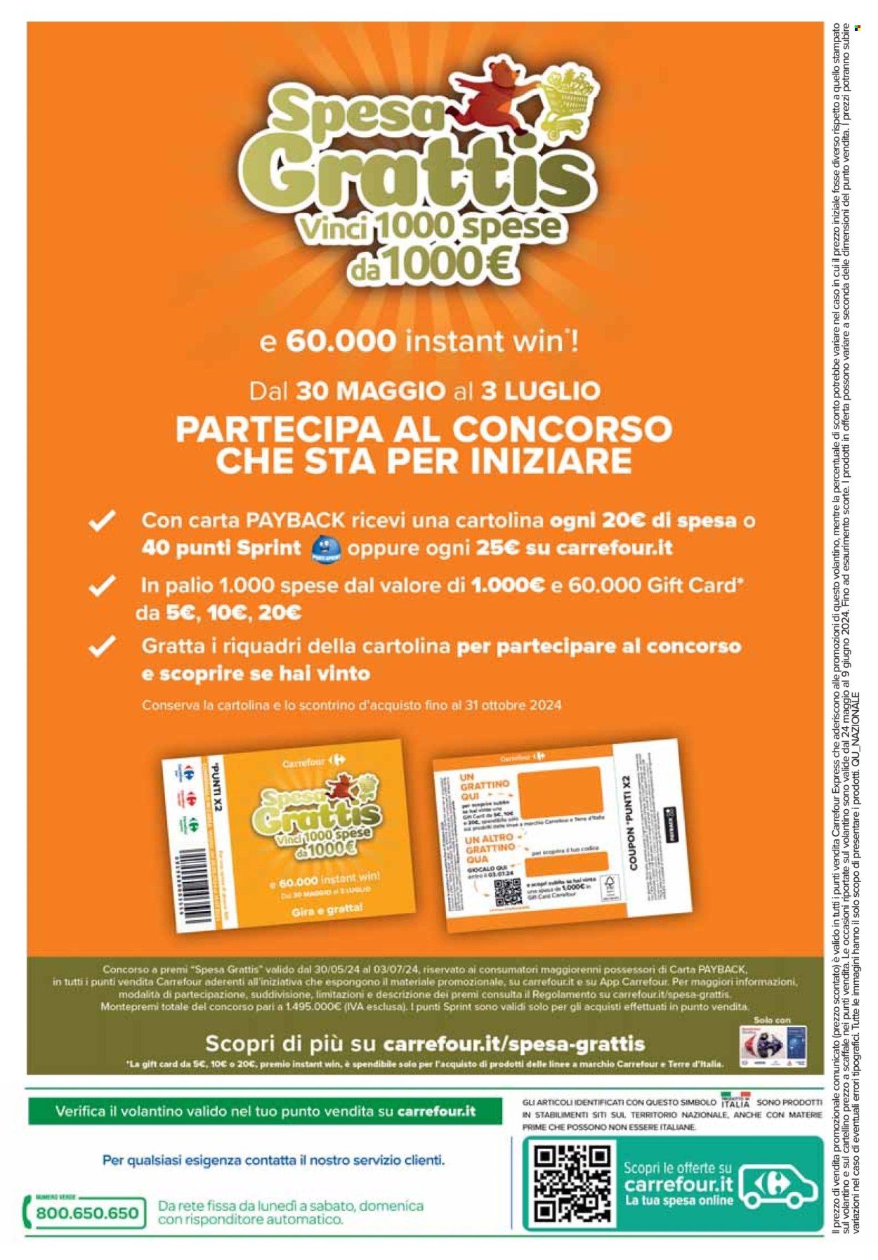 Volantino Carrefour - 24/5/2024 - 9/6/2024. Pagina 12