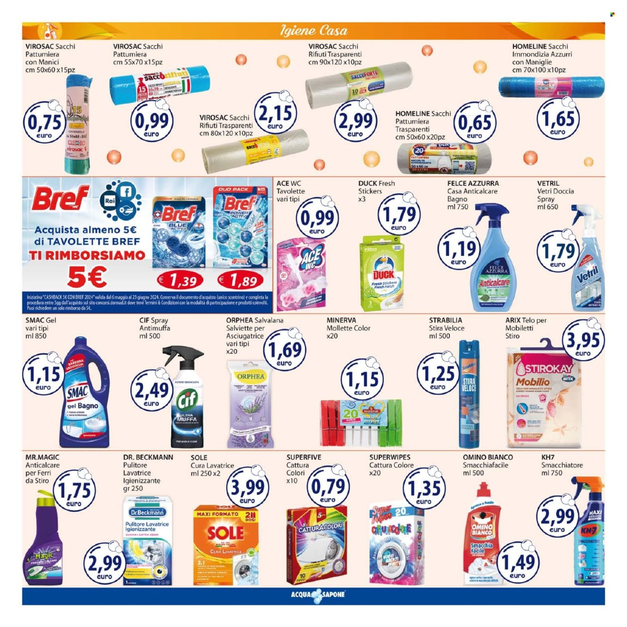 Volantino Acqua & Sapone - 20/5/2024 - 2/6/2024. Pagina 15