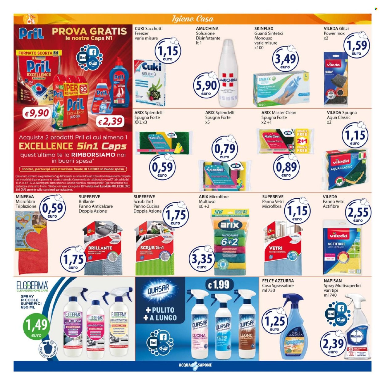 Volantino Acqua & Sapone - 20/5/2024 - 2/6/2024. Pagina 12