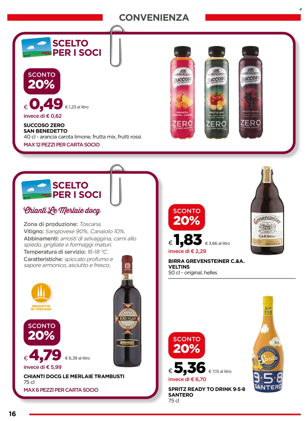 Leták Coop - 15.5.2024 - 28.5.2024. Strana 16