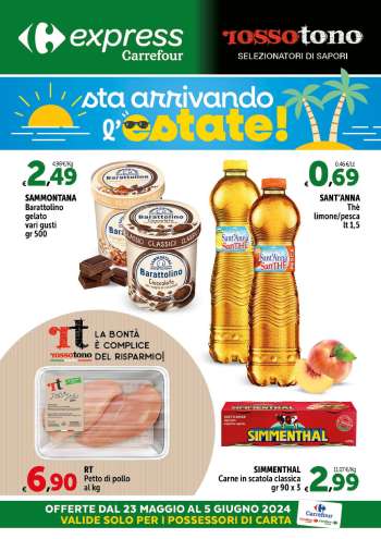 Volantino Carrefour - 23/5/2024 - 5/6/2024.