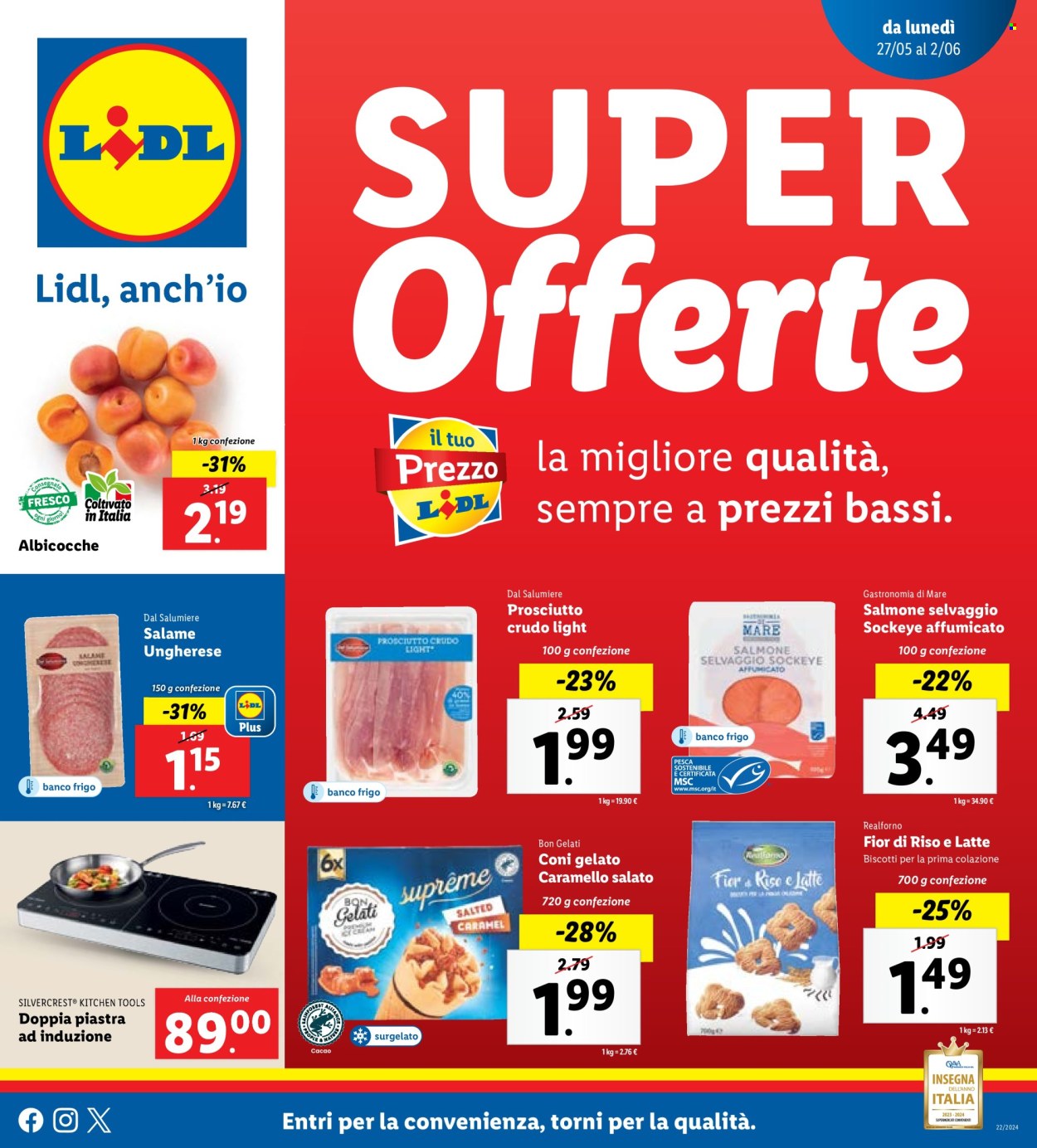 Volantino Lidl - 27/5/2024 - 2/6/2024. Pagina 1