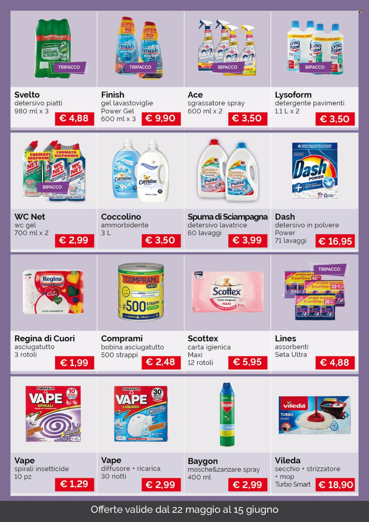 Volantino Acqua & Sapone - 22/5/2024 - 15/6/2024. Pagina 2
