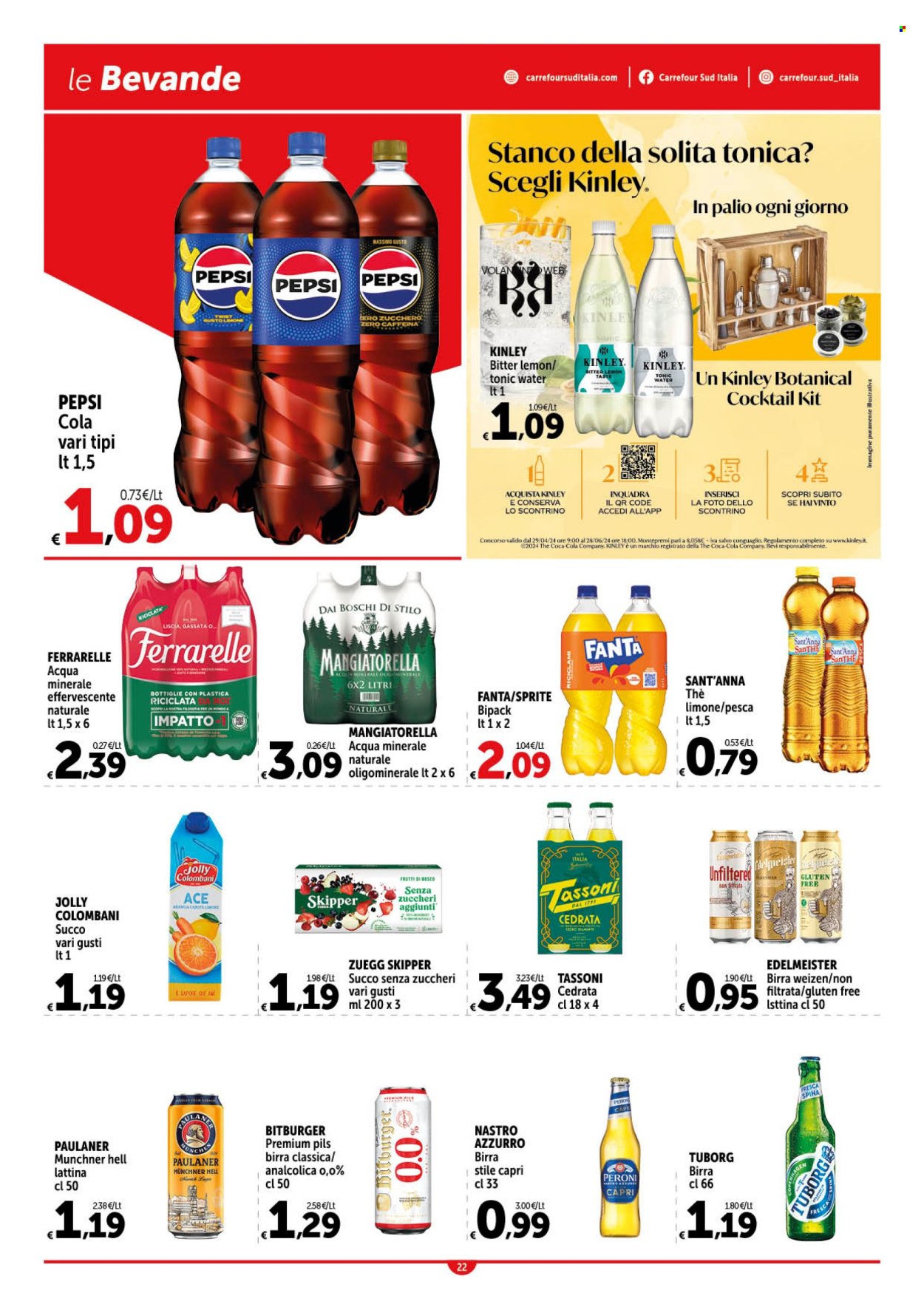 Volantino Carrefour - 23/5/2024 - 1/6/2024. Pagina 22