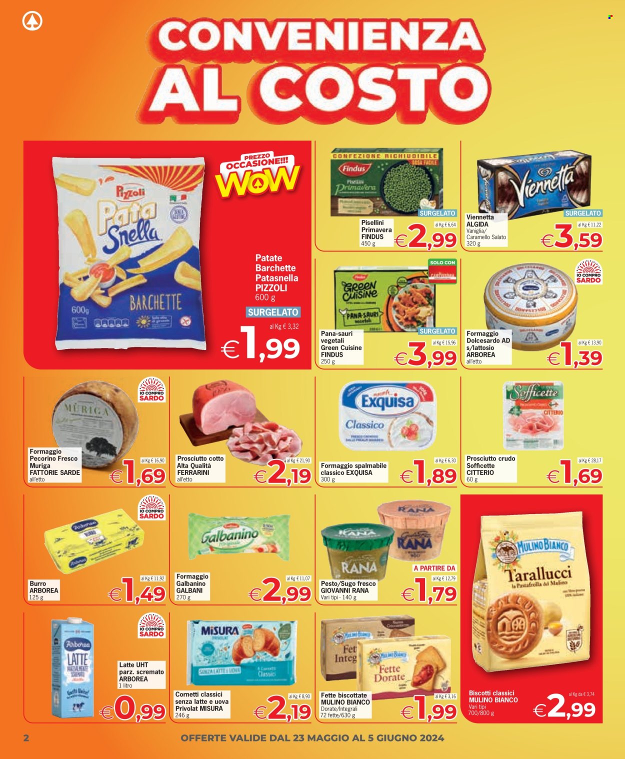 Volantino Eurospar - 23/5/2024 - 5/6/2024. Pagina 2