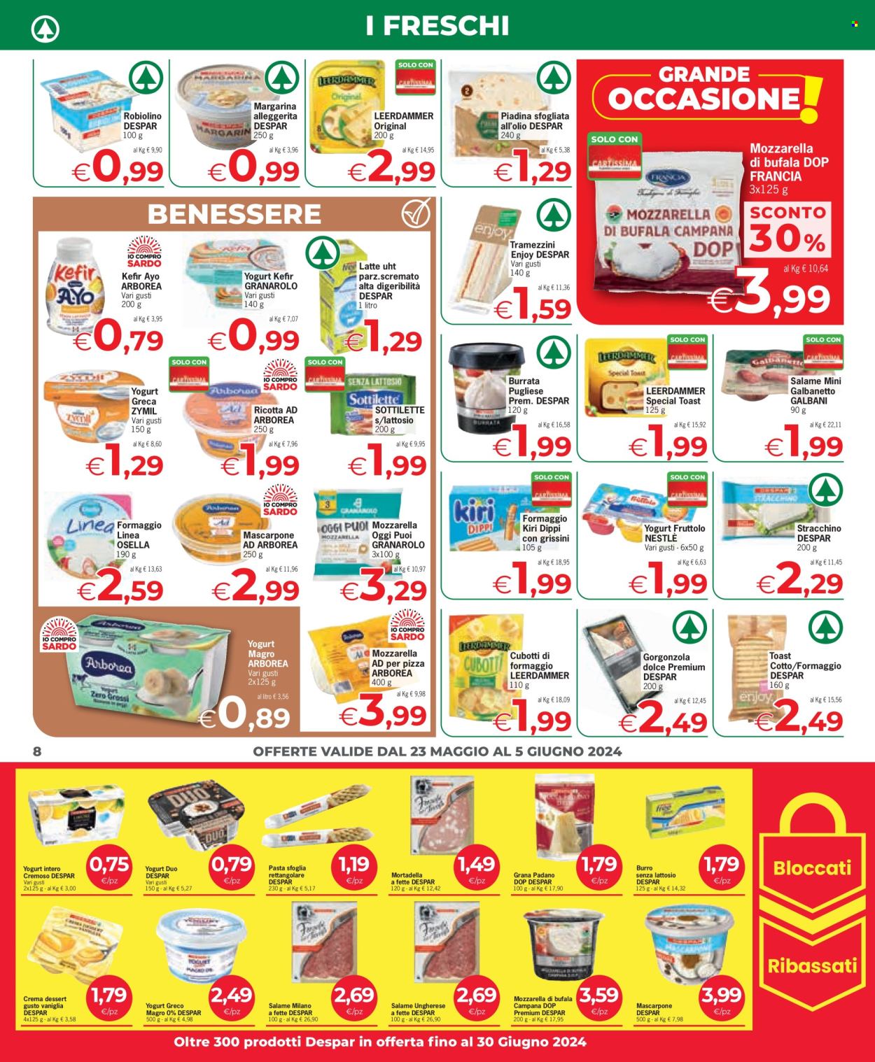 Volantino Eurospar - 23/5/2024 - 5/6/2024. Pagina 8