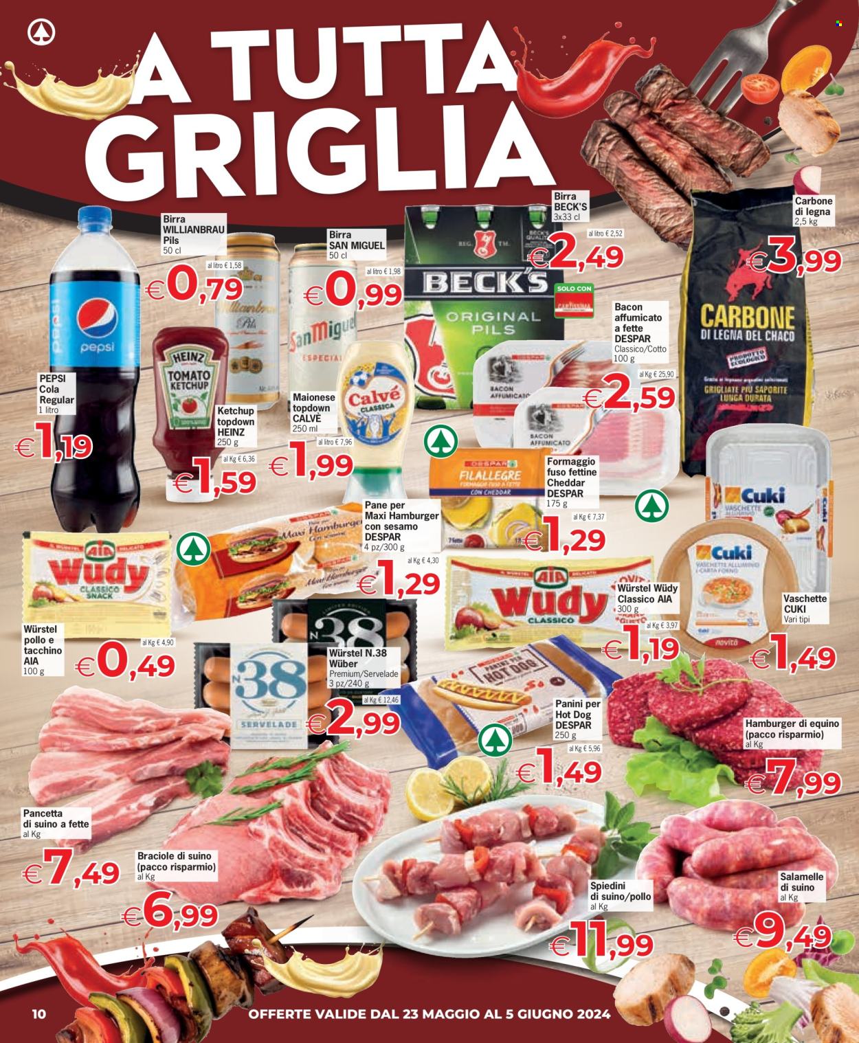 Volantino Eurospar - 23/5/2024 - 5/6/2024. Pagina 10