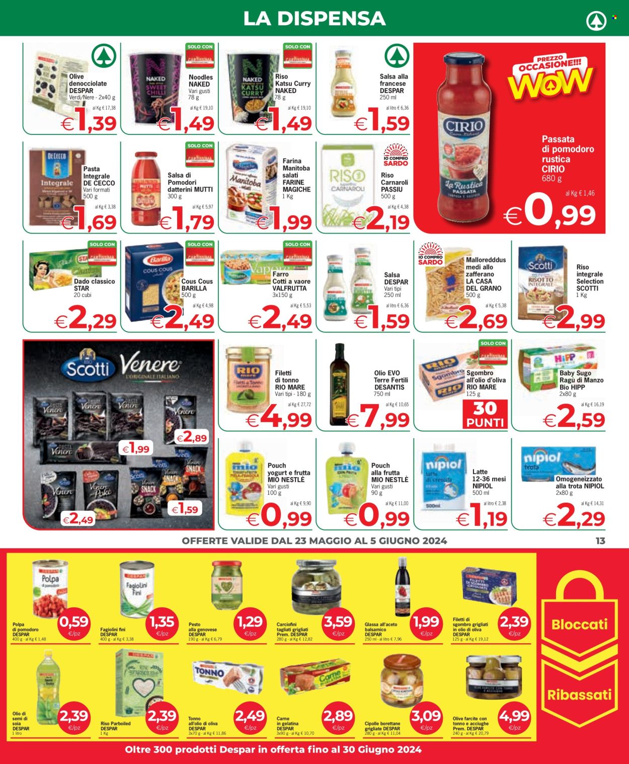 Volantino Eurospar - 23/5/2024 - 5/6/2024. Pagina 13