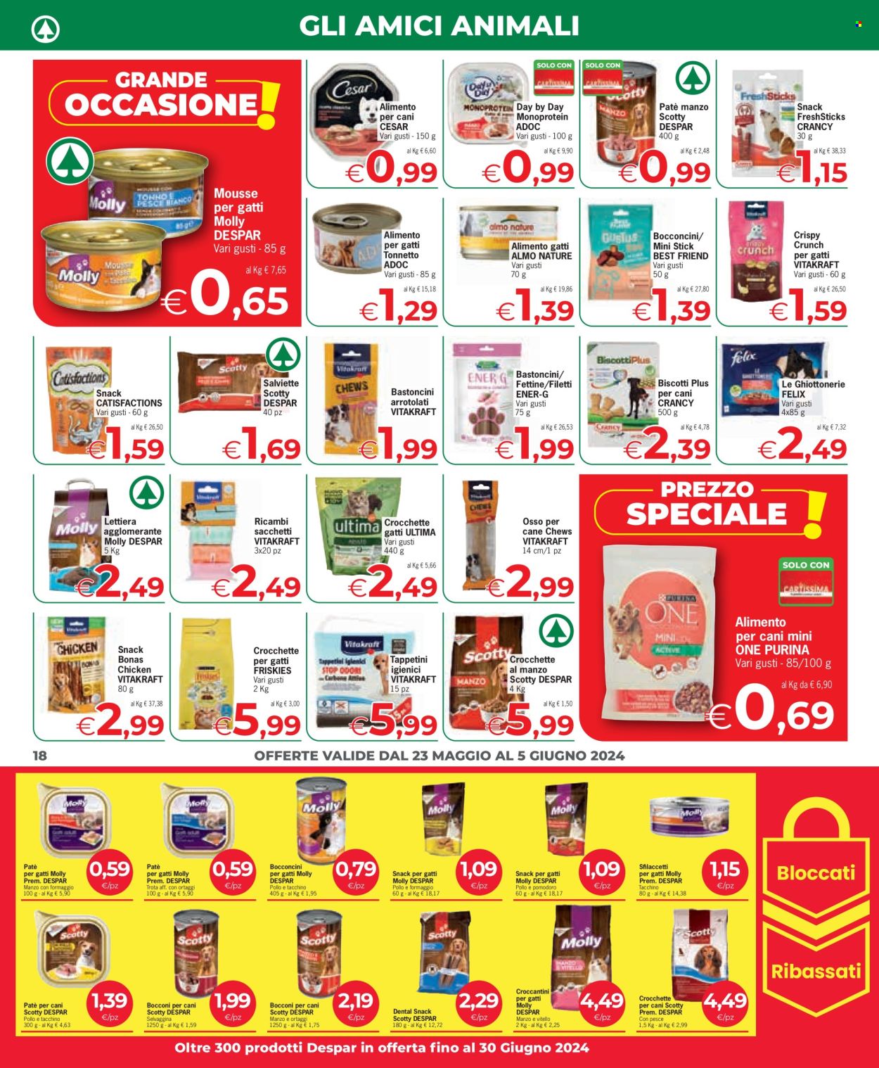 Volantino Eurospar - 23/5/2024 - 5/6/2024. Pagina 18