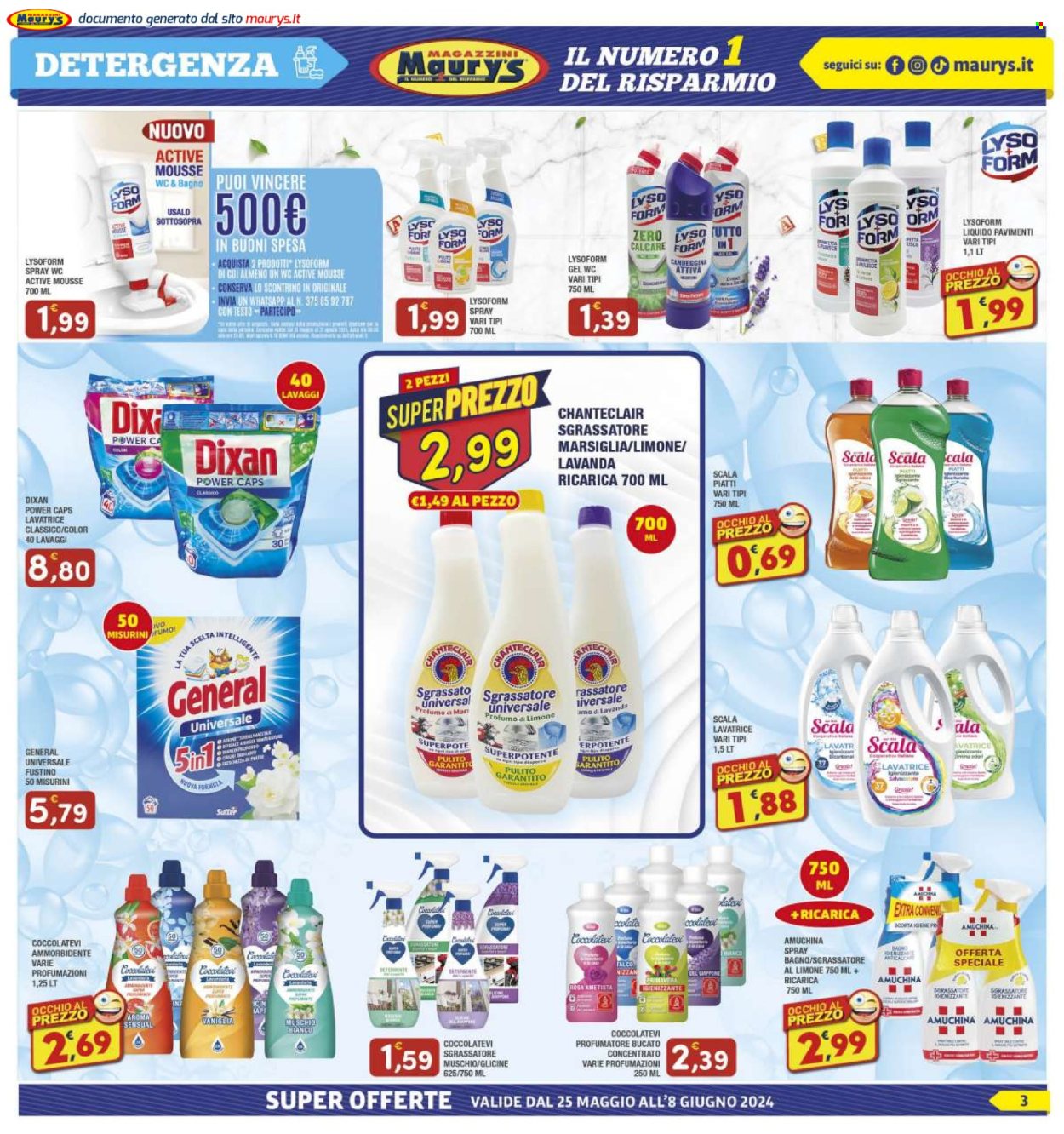 Volantino Maury's - 25/5/2024 - 8/6/2024. Pagina 3