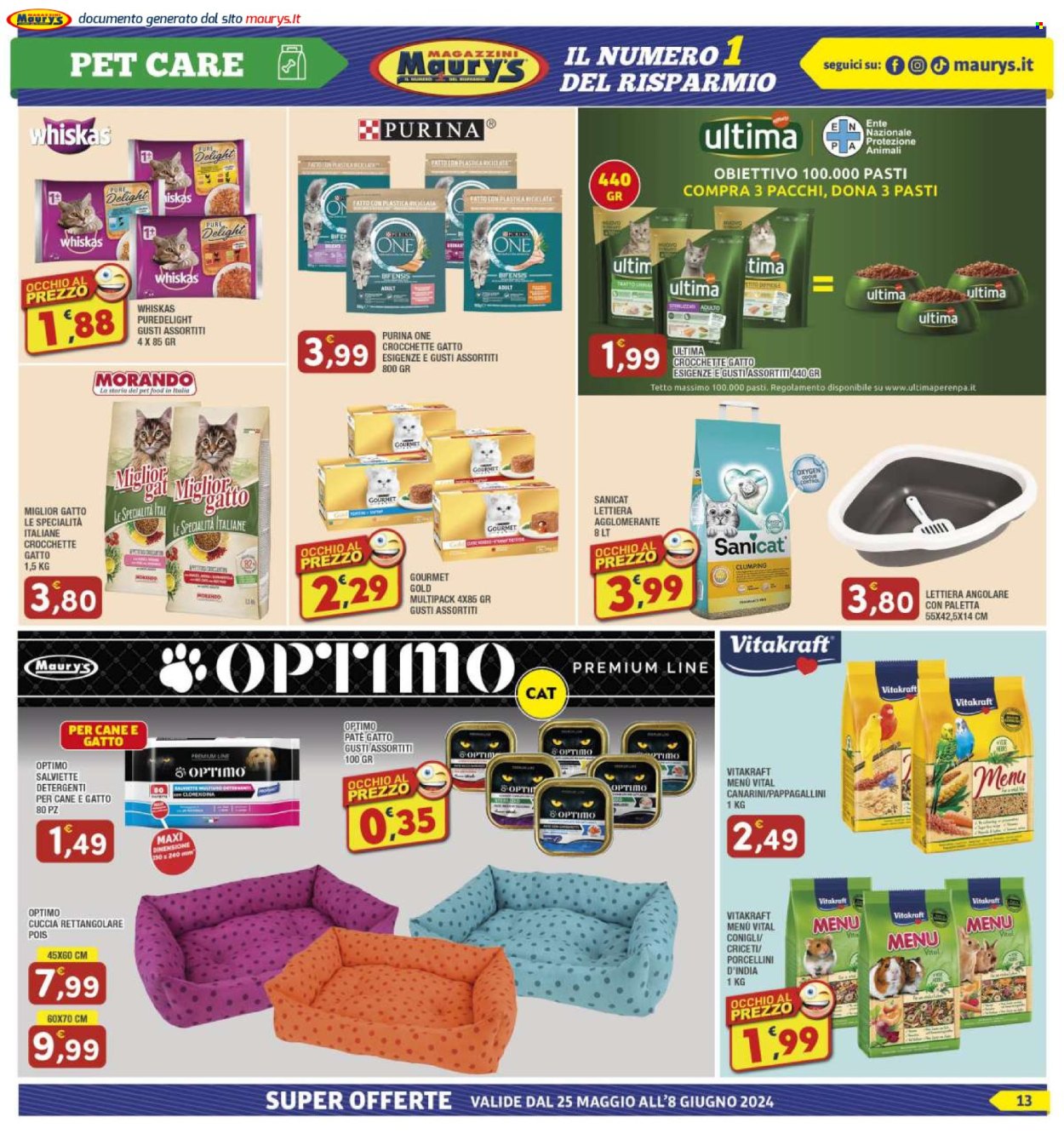 Volantino Maury's - 25/5/2024 - 8/6/2024. Pagina 13