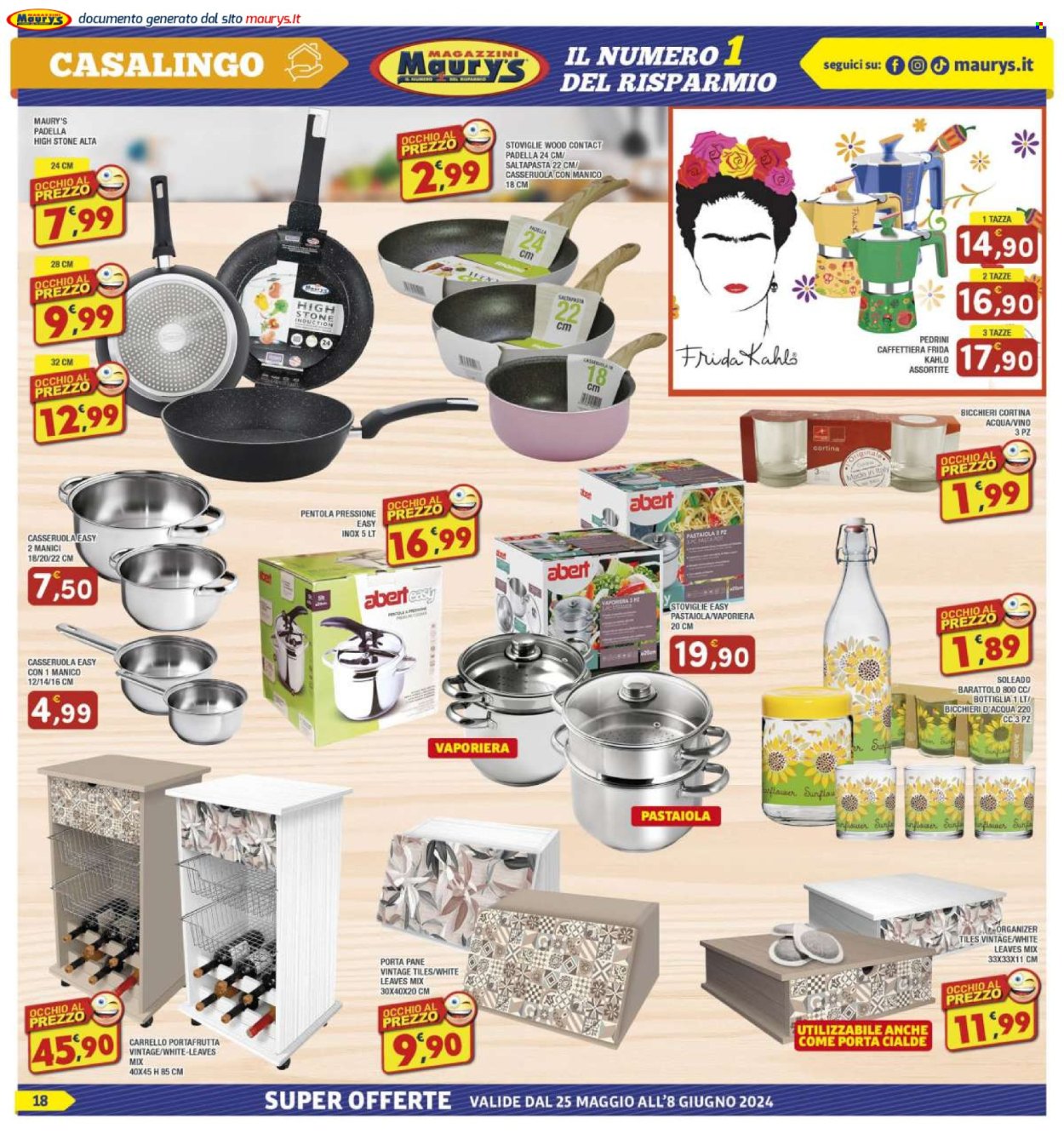 Volantino Maury's - 25/5/2024 - 8/6/2024. Pagina 18