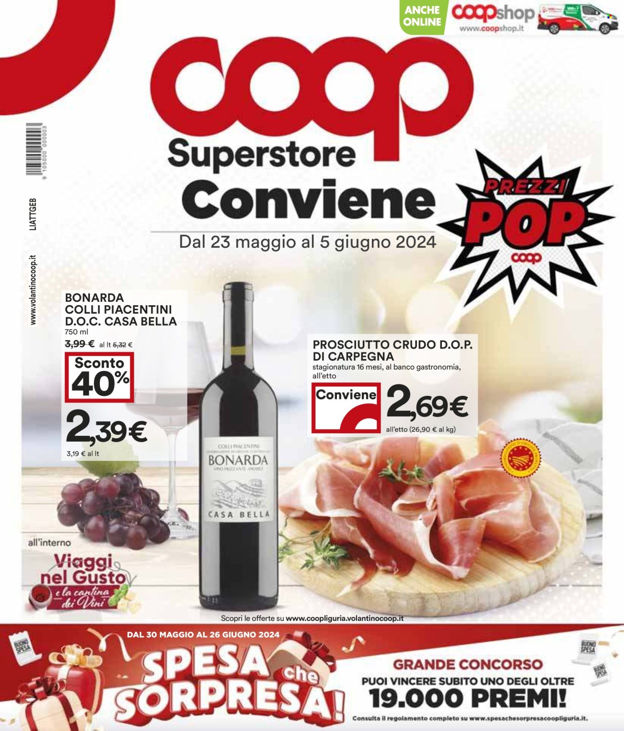 Volantino Coop - 23/5/2024 - 5/6/2024. Pagina 1