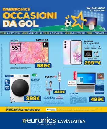 Volantino Euronics - 23/5/2024 - 5/6/2024.