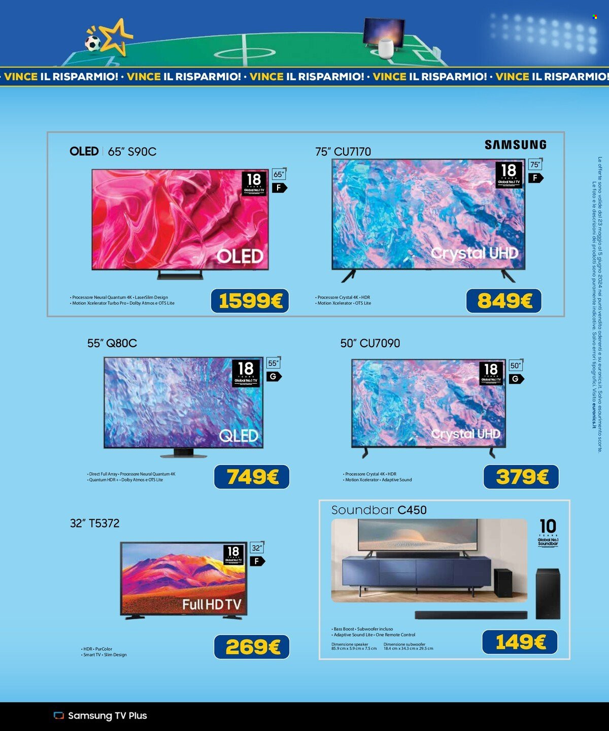 Volantino Euronics - 23/5/2024 - 5/6/2024. Pagina 14