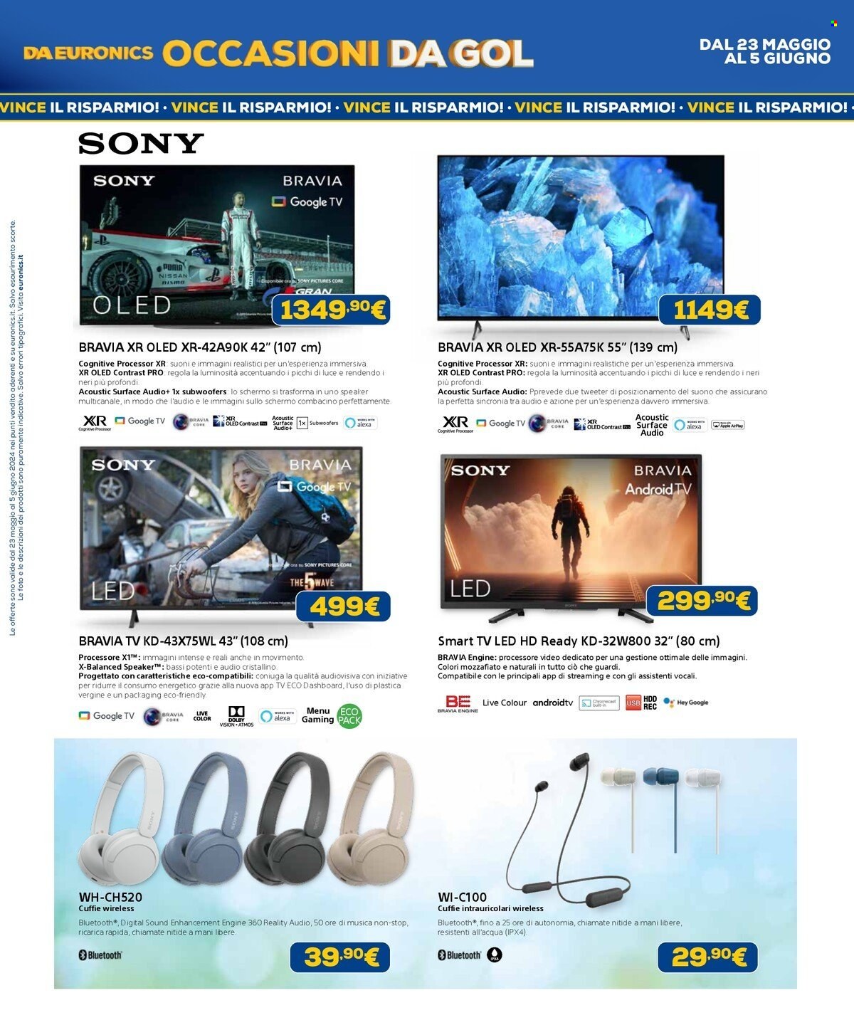 Volantino Euronics - 23/5/2024 - 5/6/2024. Pagina 15