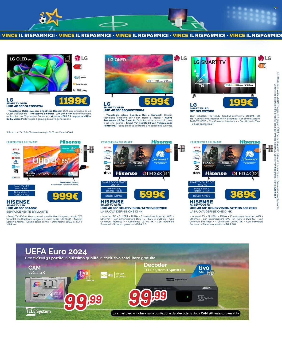 Volantino Euronics - 23/5/2024 - 5/6/2024. Pagina 16