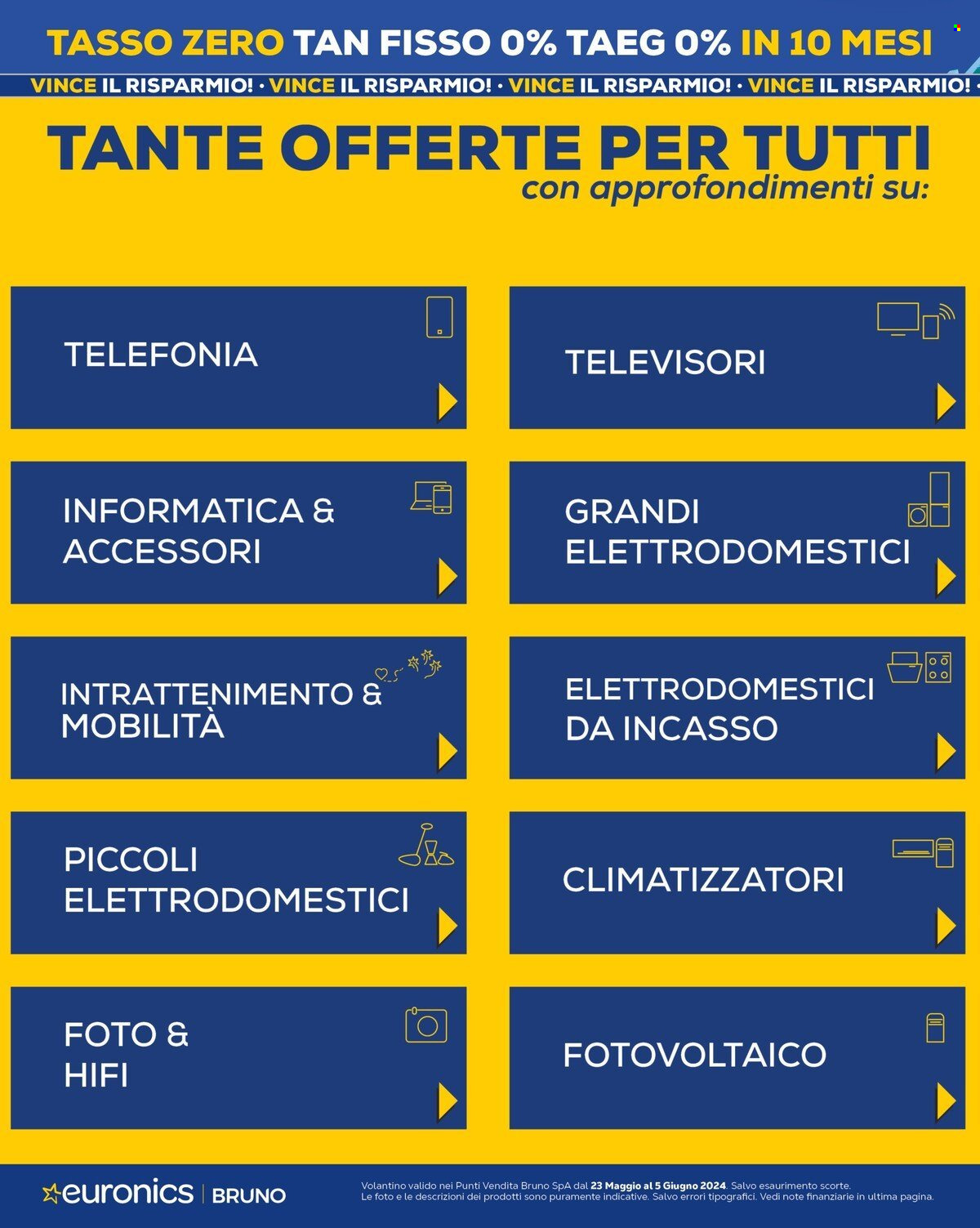 Volantino Euronics - 23/5/2024 - 5/6/2024. Pagina 2
