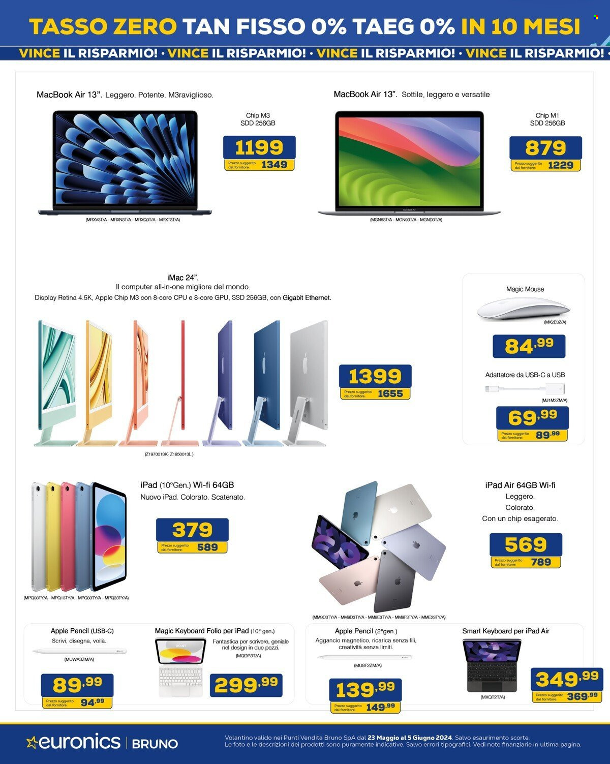 Volantino Euronics - 23/5/2024 - 5/6/2024. Pagina 15