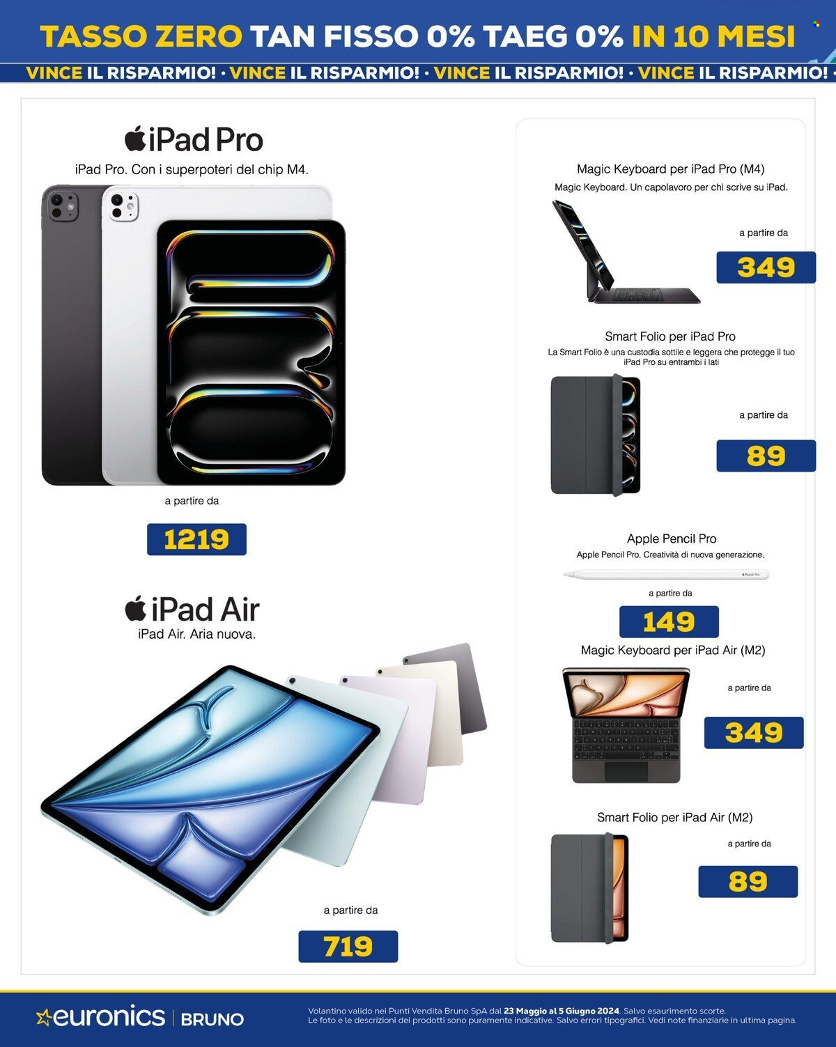 Volantino Euronics - 23/5/2024 - 5/6/2024. Pagina 16