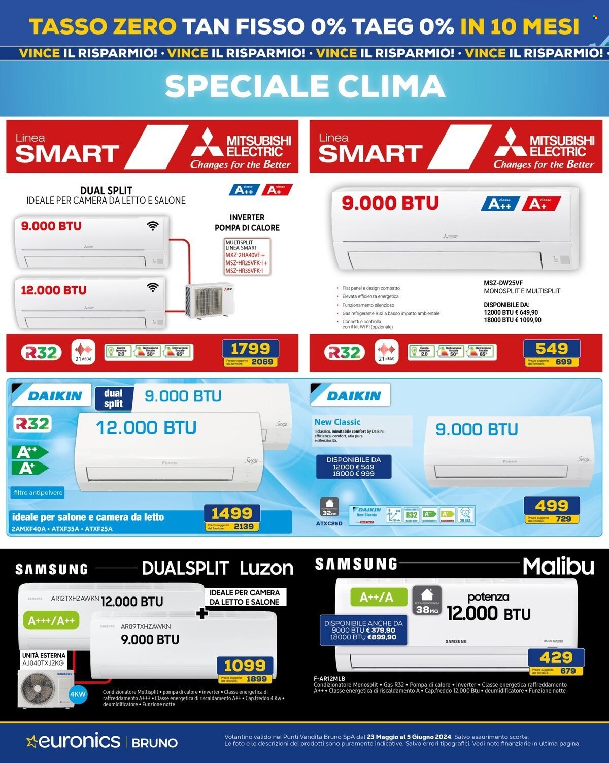 Volantino Euronics - 23/5/2024 - 5/6/2024. Pagina 34