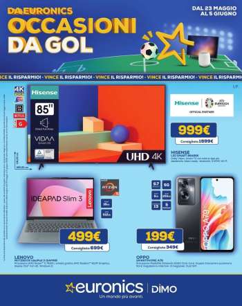 Volantino Euronics - 23/5/2024 - 5/6/2024.