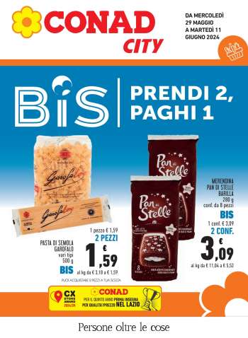 Volantino Conad City - 29/5/2024 - 11/6/2024.