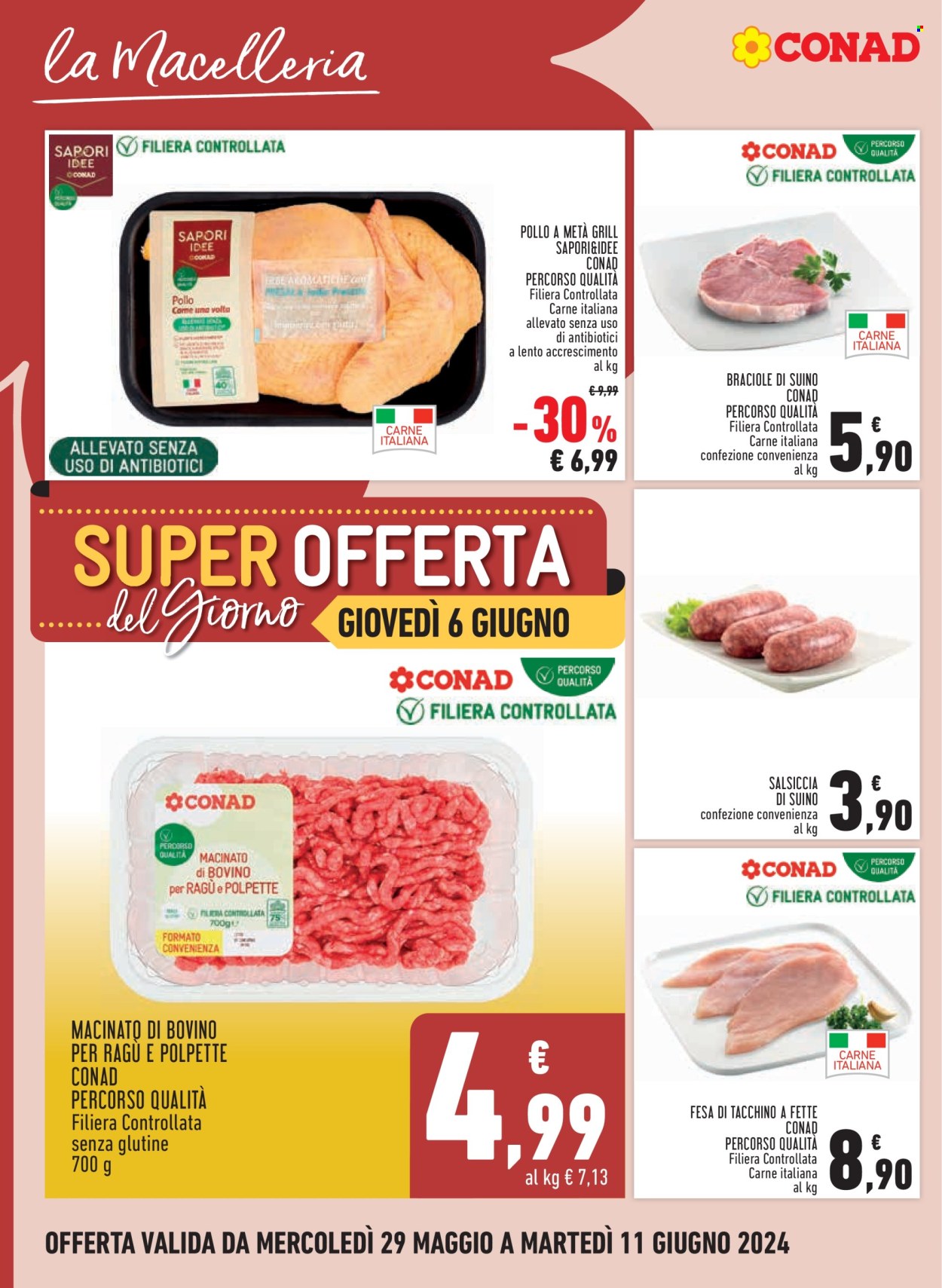 Volantino Conad City - 29/5/2024 - 11/6/2024. Pagina 8
