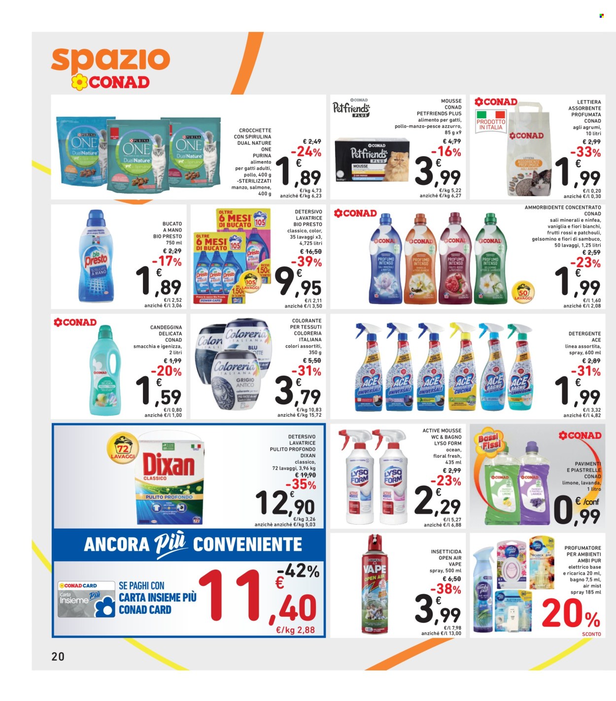 Volantino Spazio Conad - 31/5/2024 - 12/6/2024. Pagina 20