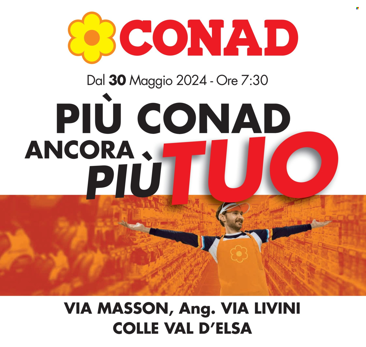 Volantino Conad Superstore - 30/5/2024 - 8/6/2024. Pagina 1
