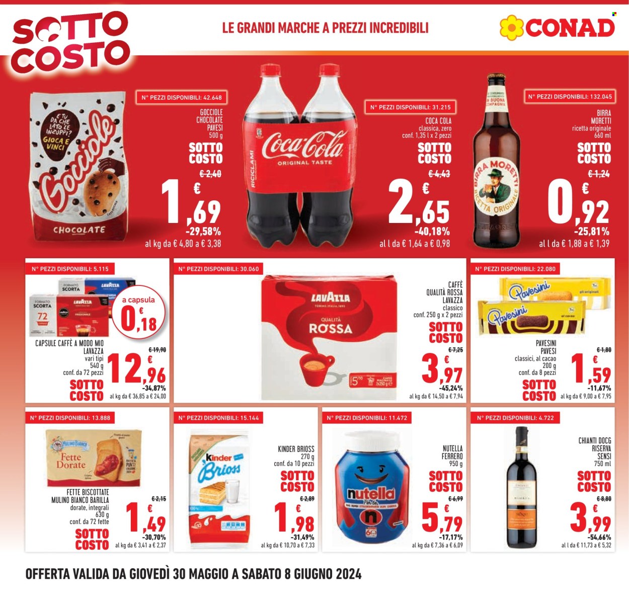 Volantino Conad Superstore - 30/5/2024 - 8/6/2024. Pagina 4