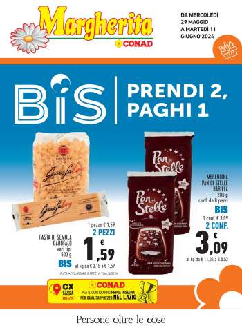Volantino Margherita Conad - 29/5/2024 - 11/6/2024.