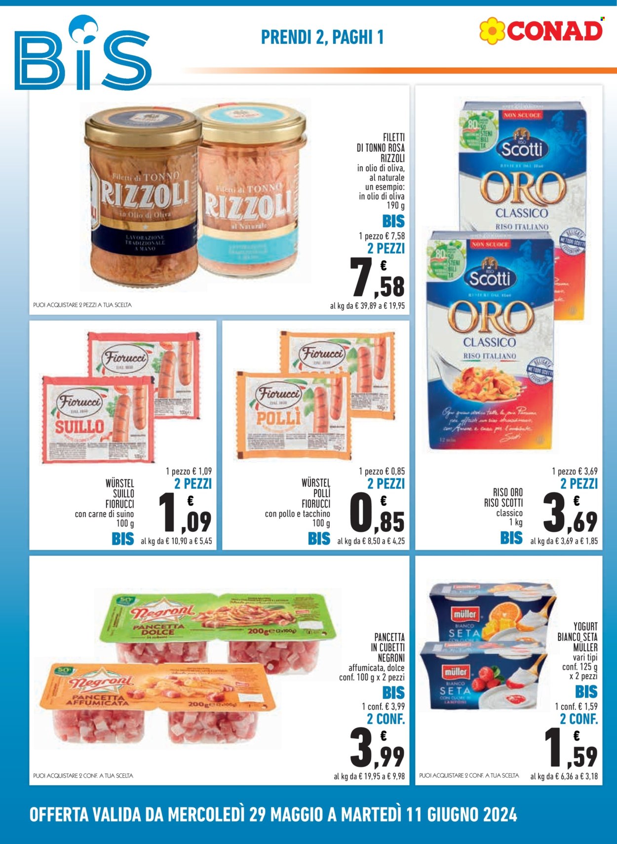 Leták Margherita Conad - 29.5.2024 - 11.6.2024. Strana 2