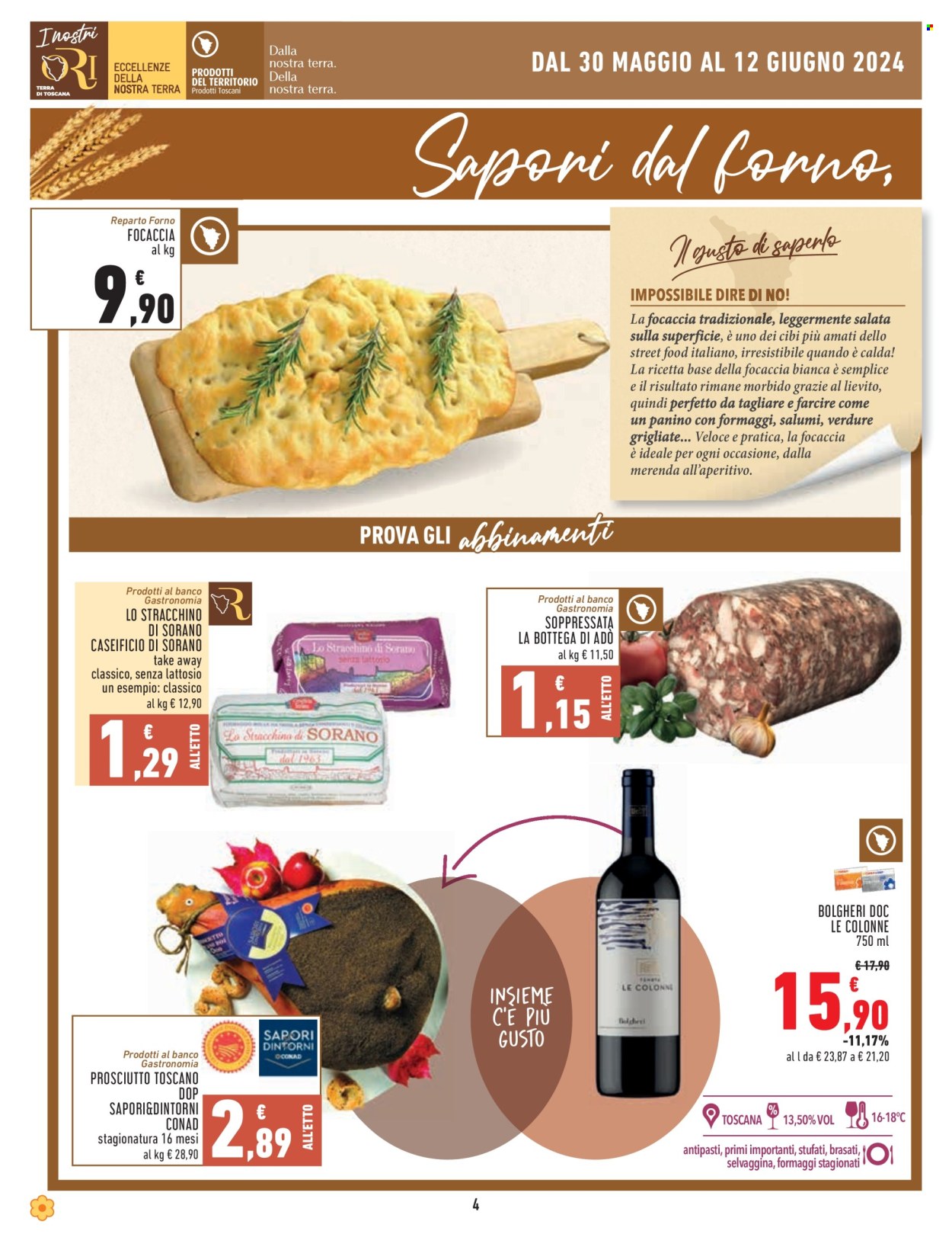 Leták Conad - 30.5.2024 - 12.6.2024. Strana 4